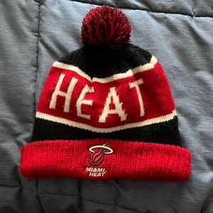 Miami heat winter hat